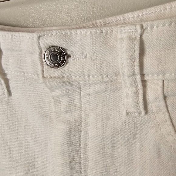 EUC WILD FABLE WHITE HIGHEST RISE SHORTS SIZE 16 / 33 REG - Picture 6 of 13